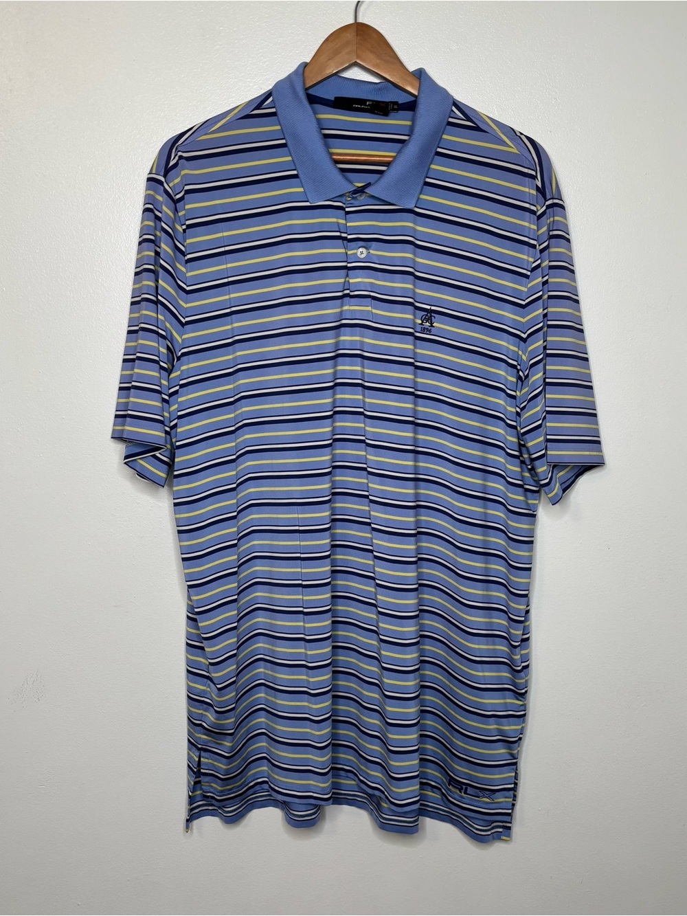 Ralph Lauren RLX Short Sleeve Polo Shirt Embroidered Chest Logo